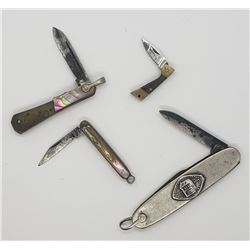 4-MINI POCKET KNIFES