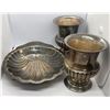 Image 1 : 3pc SILVERPATED SERVING SET