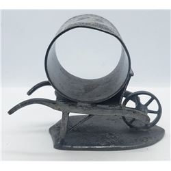 ANTIQUE JAMES W. TUFTS SILVERPLATE NAPKIN HOLDER
