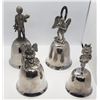 Image 1 : DANBURY MINT SILVER PLATED BELL LOT