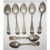 Image 3 : STATE SOUVENIR SPOONS (6)