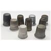 Image 1 : 9-VINTAGE SEWING THIMBLES