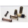 Image 1 : VINTAGE SPOOLS WITH THREAD FOR PEDDLE
