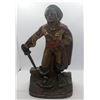 Image 1 : VINTAGE POURED CAST IRON PIRATE STATUE