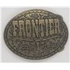 Image 1 : VINTAGE FRONTIER HOTEL LAS VEGAS BELT BUCKLE
