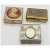 Image 2 : 3-VINTAGE PILL BOXES: (1)CAMEO