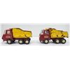 Image 1 : 2-MINI TONKA DUMP TRUCKS
