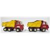 Image 3 : 2-MINI TONKA DUMP TRUCKS