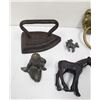Image 2 : CAST IRON LOT: MINI JASCO JOCKEY 1",