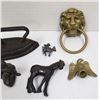 Image 3 : CAST IRON LOT: MINI JASCO JOCKEY 1",