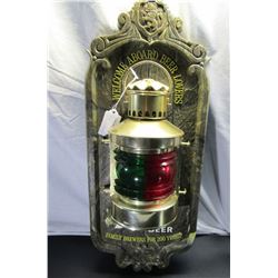 Vintage Stroh's "Lantern" Beer Sign