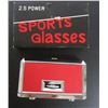 Image 1 : SPORTS GLASSES 2.5 POWER NEW IN BOX