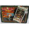 Image 1 : Vintage Atomic Arcade Pinball Table Top Game!