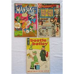 CHARLTON COMIC GO-GO #8 1967 & KING COMIC #57