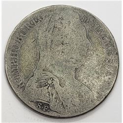 M THERESIA ARCHID AVST DUX BURG CO TYR 1781