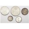 Image 1 : 5-FOREIGN SILVER COINS - INTERESTING LOT