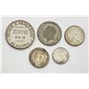 Image 2 : 5-FOREIGN SILVER COINS - INTERESTING LOT