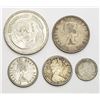 Image 2 : 5-FOREIGN SILVER COINS - INTERESTING LOT