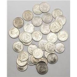 35-1959 (UNC) South Africa King George V 3 Pence
