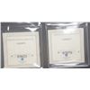 Image 3 : 2-2010 LIBERTY  "L" COINS w/SPOT GOLD