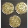 Image 2 : 3-2010 FIREFIGHTERS AM HEROES COINS