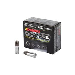 BARNES TAC-XPD 9MM 115GR HP - 20 Rds