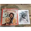 Image 1 : RED FOXX (1922-1991) SIGNED PICTURE WITH SANFORD & SON ALBUM. LEGENDARY STAND-UP COMEDIAN AND ACTOR.