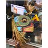 Image 2 : FIRST NATIONS CARVED & PAINTED MASK SIGNED TONY GOUBRANDGEN PRINCE RUPERT BC ON RED CEDAR TSIMSHIAN