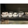 Image 3 : ASSORTED MIKASA CONTINENTAL F 3003 SILK FLOWERS JAPAN DISHWARE, WINE GLASSES, & MORE