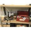 Image 1 : ROCKWELL MODEL 34-040 MITER SAW & TOOL BOX WITH CONTENTS