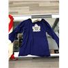 Image 2 : HOCKEY JERSEYS - VINTAGE 1950S/1960S TORONTO MAPLE LEAFS KIDS TURTLENECK-STYLE JERSEY/SWEATER, NEW