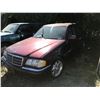 Image 1 : 1998 MERCEDES C230, RED, 4DRSD, GAS, AUTOMATIC, VIN#WDBHA23G9WF705274, 198,775KMS,