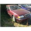Image 2 : 1998 MERCEDES C230, RED, 4DRSD, GAS, AUTOMATIC, VIN#WDBHA23G9WF705274, 198,775KMS,