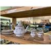 Image 2 : SHELF LOT OF MISC. CHINA INCLUDING ROYAL ALBERT DINITI ROSE