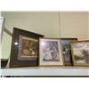 Image 2 : SHELF LOT OF MISC. PICTURES, PAINTINGS AND PRINTS