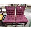 Image 2 : 4 CHAIRS