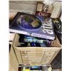 Image 8 : 9 BOXES OF ASSORTED ITEMS SUCH AS BOOKS, TAPES, VHS, & MORE