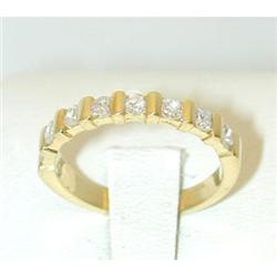 1005 18K Gold Ring w/ Diamonds