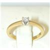 Image 1 : 1011 18K Gold Ring w/ Diamond