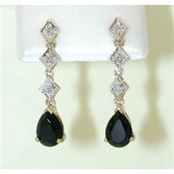 501 10k Gold Onyx Earrings