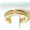 Image 1 : 1135 BVLGARI 18K Gold Ring w/ Diamonds
