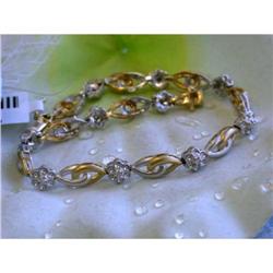 1139 Gold Bracelet with Diamonds