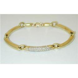 430 ROBERT LEE MORIS 18k Gold Diamond Bracelet