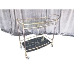 Four Hands Coles Antique Bar Cart (Set of 2)