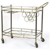 Image 2 : Four Hands Coles Antique Bar Cart (Set of 2)