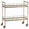 Image 2 : Arteriors Antique Rectangle Bar Cart (Set of 2)