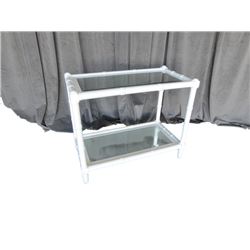 Worlds Away Bamboo Bar Cart/Table (Set of 2)