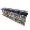 Image 5 : Metal Bar Stools (Set of 6)