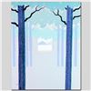 Image 1 : "Blue Morning" Limited Edition Giclee on Canvas by Larissa Holt, Numbered and Signed. This piece com