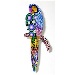 Patricia Govezensky- Original Painting on Laser Cut Steel "Moment of Peace II"